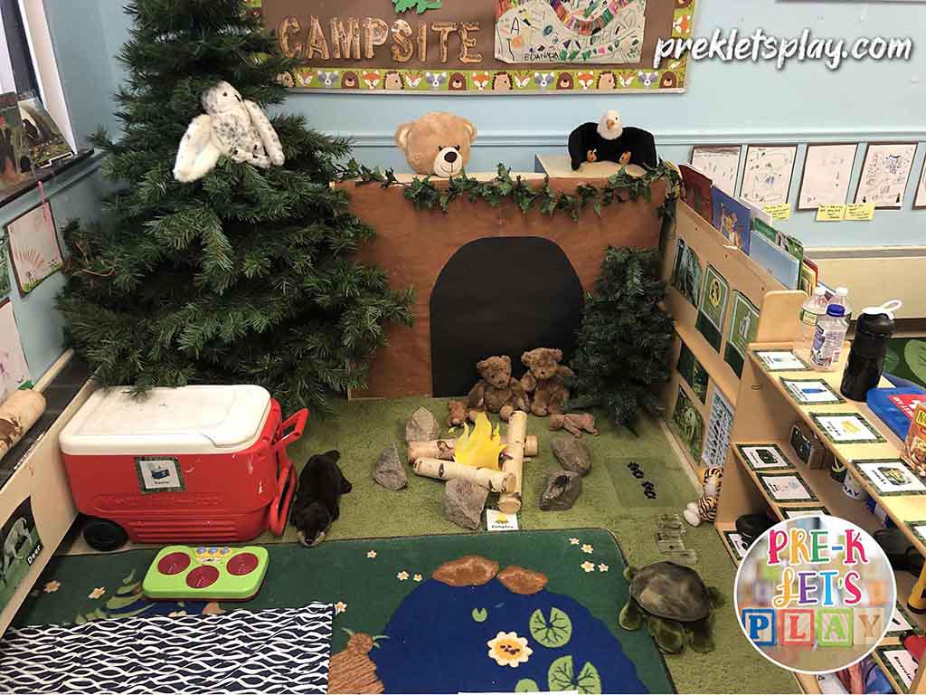 Camping Dramatic Play