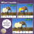 Grasslands Animals | Printable Math Pattern Block Templates